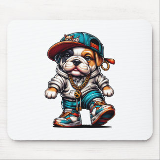 Straathond Bulldog Muismat
