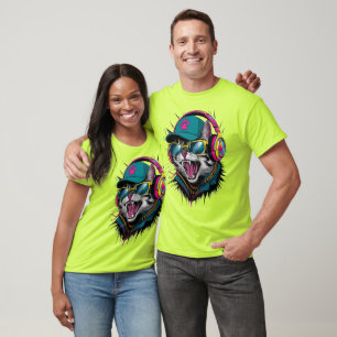 Straathond DJ Attitude – Kordate Straatkleding Kun T-shirt
