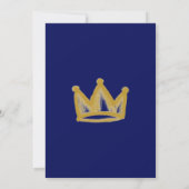 Straatkarton met gouden kroon kaart (Achterkant)