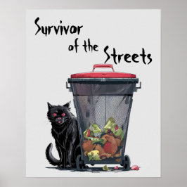 Straatkat Poster