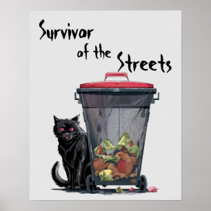 Straatkat Poster
