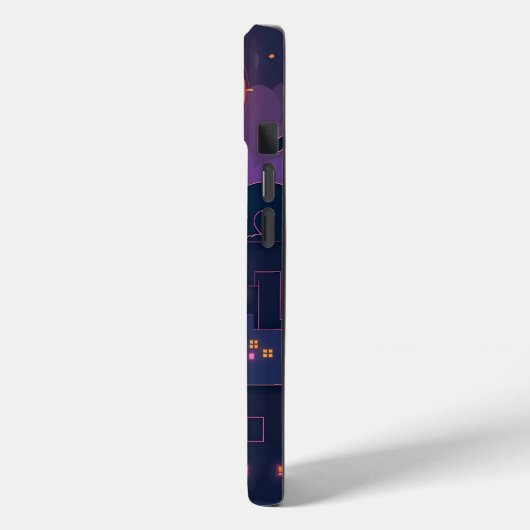 Straatkatten | Neon Urban Feline Art Case-Mate iPhone Case (Achterkant / Links)