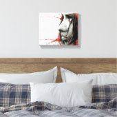 Straatkunst Canvas Afdruk (Insitu (Slaapkamer))