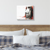 Straatkunst Canvas Afdruk (Insitu (Slaapkamer))