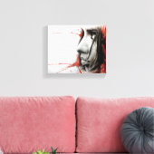 Straatkunst Canvas Afdruk (Insitu (Woonkamer))