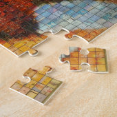 Straatkunst.Gotische Kwartier Barcelona Legpuzzel (Zijkant)