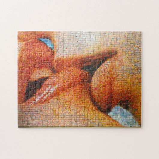 Straatkunst.Gotische Kwartier Barcelona Legpuzzel (Horizontaal)