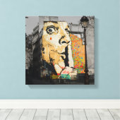Straatkunst Graffiti Canvas Art (Insitu (Houten vloer))