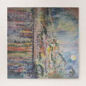 Straatkunst Italië Faux Canvas Print Legpuzzel (Horizontaal)