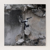 straatkunst, kunst, muurschildering, graffiti, str legpuzzel (Verticaal)