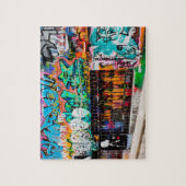 Straatkunst Melbourne Legpuzzel (Verticaal)