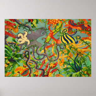 Straatkunst / Muurkunst Poster