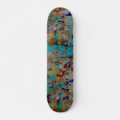 Straatkunst skateboard (Voorkant)