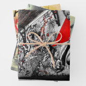 Straatkunst, stedelijke graffiti inpakpapier vel (In situ)