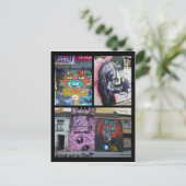 Straatkunst van Gent, België Briefkaart (Staand voorkant)