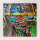 Straatkunst Verlaten Gebouw Gepersonaliseerd Legpuzzel (Horizontaal)