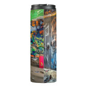 Straatkunst verlaten graffiti thermosbeker (Achterkant)
