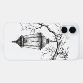  straatlantaarn esthetisch | Telefoonhoesje iPhone Hoesje (Achterkant horizontaal)