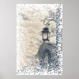 Straatlantaarn Poster