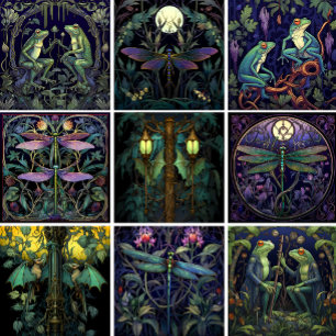 Straatlantaarn vleermuizen Tegel (moeras Collectie Tegeltje