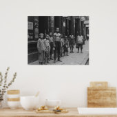 Straatleven Poster (Keuken)