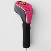 Straatlicht en Motten Driver Golf Hoofddeksel Golfheadcover (Schuin)
