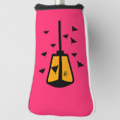 Straatlicht en Motten Putter Golf Hoofddeksel Golfheadcover (Draai 90)