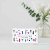 Straatmode Ontwerper Consultant Kleding Popup Visitekaartje (Staand voorkant)