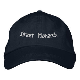 Straatmonarch Instelbaar Navy Macht van de Koninkl Geborduurde Pet