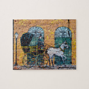 Straatmuurschildering Tennessee Legpuzzel