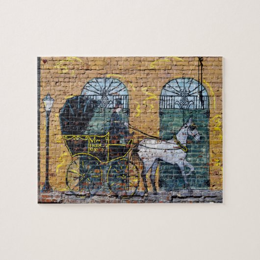 Straatmuurschildering Tennessee Legpuzzel (Horizontaal)
