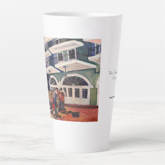 Straatmuzikanten in New Orleans Latte Mok