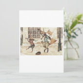 Straatmuzikanten Kaart (Staand voorkant)