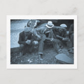 Straatmuzikanten, Maynardville, Tennessee, 1935 Briefkaart (Voorkant)