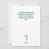 Straatmuzikanten Vakantie Groeten Kaart (Achterkant)