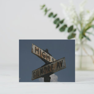 straatnaam briefkaart