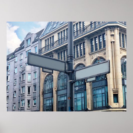 Straatnaam voor persoonlijke namen poster (Voorkant)