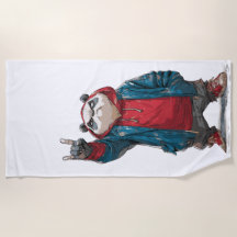 Straatpanda Rockgebaar Illustratie