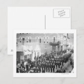 Straatparade in Deadwood, SD-foto Briefkaart (Voorkant / Achterkant)