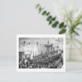 Straatparade in Deadwood, SD-foto Briefkaart (Staand voorkant)