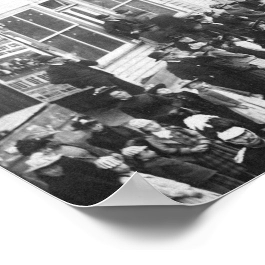 Straatparade in Deadwood, SD-foto Poster (Hoek)