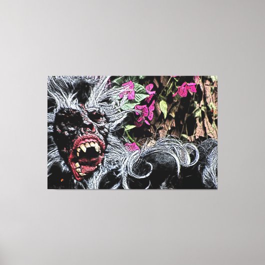 Straatperformance 1 60x40 (150x100cm) wacm canvas afdruk (Voorkant)