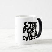 Straatpoëzie is mijn alledag magische mok (Voorkant rechts)