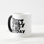 Straatpoëzie is mijn alledag magische mok (Voorkant links)