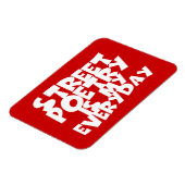 Straatpoëzie is mijn alledag magneet (Linkerzijde)