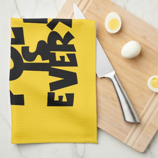 Straatpoëzie is mijn alledag theedoek (Quarter Fold)