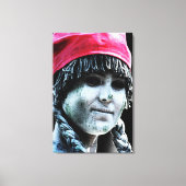 Straatprestaties 4 24x36 (60x90cm) waccna canvas afdruk (Voorkant)