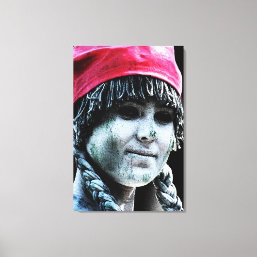 Straatprestaties 4 24x36 (60x90cm) waccna canvas afdruk (Voorkant)