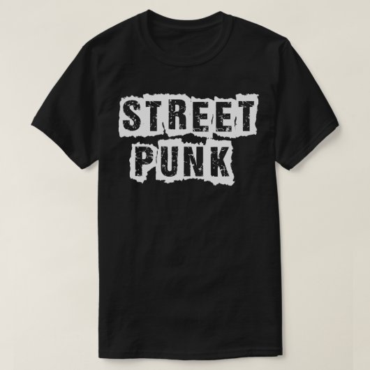straatpunk t-shirt (Design voorkant)