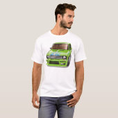 Straatraceauto T-shirt (Voorkant volledig)